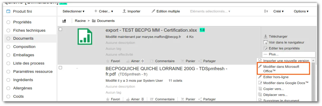 Découvrez les nouveautés 2024 du PLM beCPG