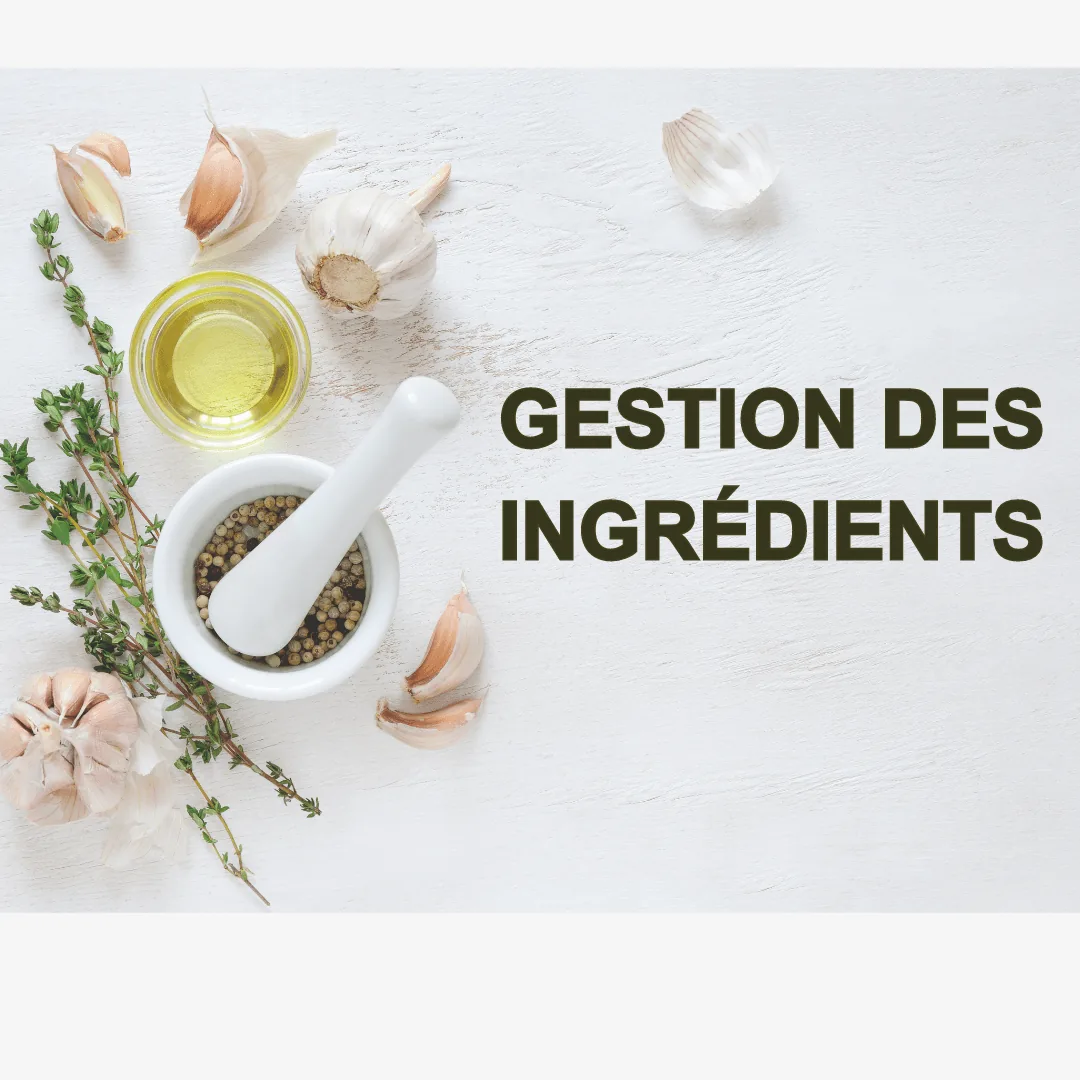 Gestion avancée des ingrédients avec beCPG