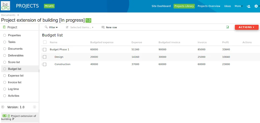 Manage your construction projects with Alfresco and beCPG