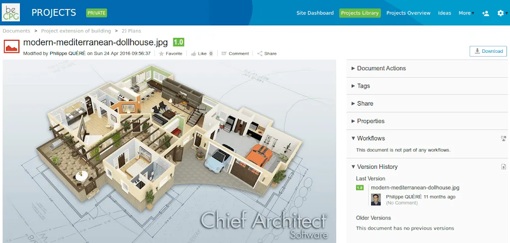 Manage your construction projects with Alfresco and beCPG