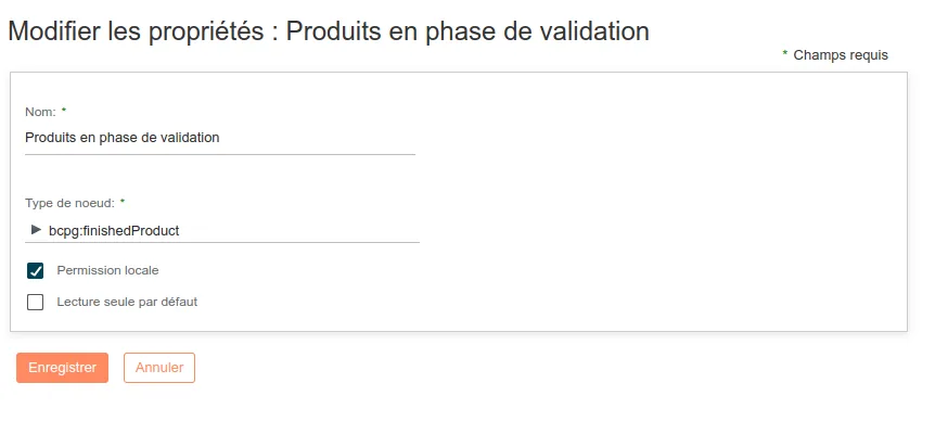 Sécurisation des données via la gestion des permissions