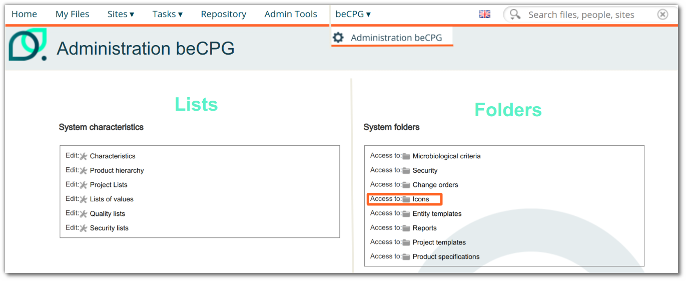 Icon personalization