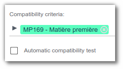 Compatibility test filter