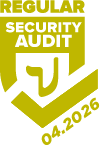 Vaadata security seal: regular security audit, April 2026
